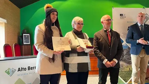 Entrega de premios del Concurso de Ramo Leonés de Gordón.