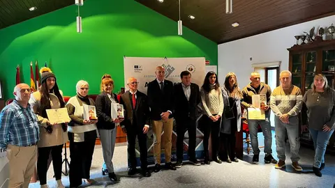 Entrega de premios del Concurso de Ramo Leonés de Gordón.