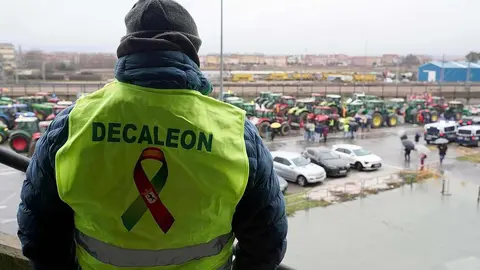 La Plataforma de Defensa del Campo Leonés (Decaleón) convoca una tractorada en contra de Mercosur, los recortes de la PAC y la competencia desleal. Foto: Campillo