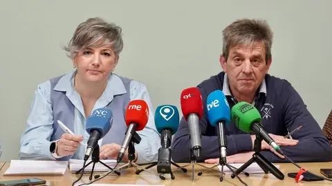 Las cuatro organizaciones agrarias de la provincia de León -Ugal-Upa, Asaja, Ucale-Coag y UCCL- informan sobre las nuevas movilizaciones dentro de una convocatoria hecha de forma unitaria a nivel nacional y autonómico. Foto: Campillo.