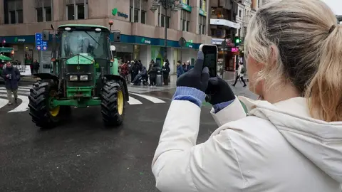 La Plataforma de Defensa del Campo Leonés (Decaleón) convoca una tractorada en contra de Mercosur, los recortes de la PAC y la competencia desleal. Foto: Campillo