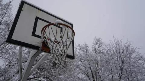 Temporal de nieve en El Bierzo. fotos: César Sánchez