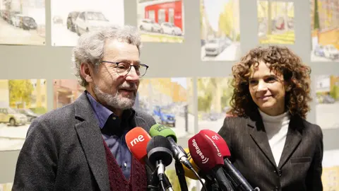 Presentación de la exposición 'Félix de la Concha. Coreografías de la atención'. Foto: César Sánchez.