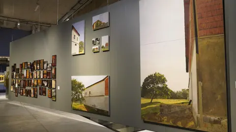 Presentación de la exposición 'Félix de la Concha. Coreografías de la atención'. Foto: César Sánchez.