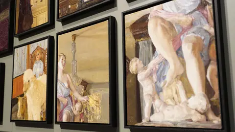 Presentación de la exposición 'Félix de la Concha. Coreografías de la atención'. Foto: César Sánchez.