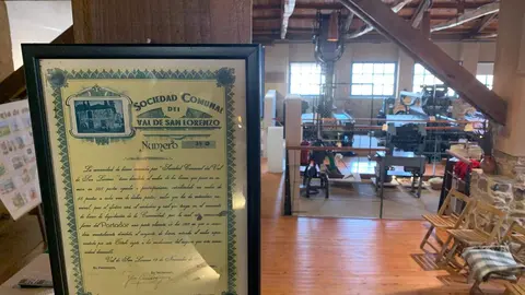 Museo Textil La Comunal y Batán de Val de San Lorenzo. Foto: A.F.R.