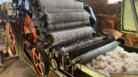 Museo Textil La Comunal y Batán de Val de San Lorenzo. Foto: A.F.R.