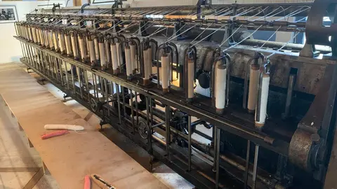 Museo Textil La Comunal y Batán de Val de San Lorenzo. Foto: A.F.R.