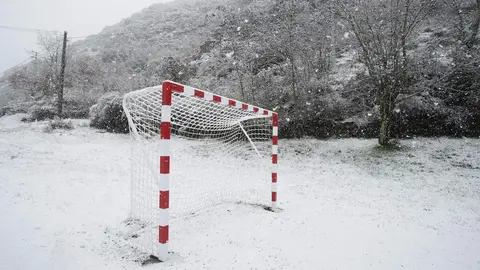 Temporal de nieve en El Bierzo. Foto: César Sánchez.