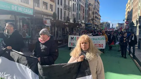 Manifestación este sábado de Marea Palestina en León contra el genocidio 