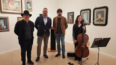 La Diputación de León rinde homenaje a Manuel Jular con una exposición titulada 'Creatividad insurgente'. Foto: DipuLeón.