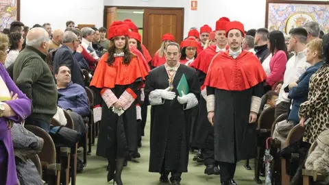 La Facultad de Derecho de la Universidad de León (ULE) celebró este sábado la festividad de su patrono, San Raimundo de Peñafort, con un solemne acto académico de graduación de los 75 egresados del curso 2025-2026. Fotos: ULE.
