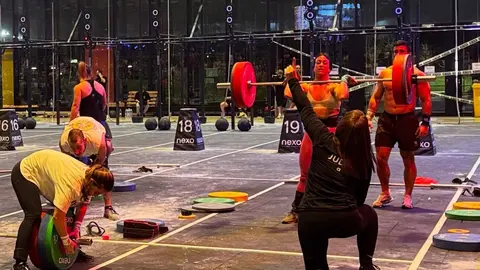 León se ha convertido durante el fin de semana en el epicentro del crossfit con la celebración del February Challenge, que ha reunido en el Palacio de Exposiciones a más de 2.620 atletas procedentes de toda España y Portugal. Foto: Ayto. León