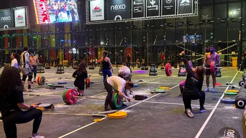 León se ha convertido durante el fin de semana en el epicentro del crossfit con la celebración del February Challenge, que ha reunido en el Palacio de Exposiciones a más de 2.620 atletas procedentes de toda España y Portugal. Foto: Ayto. León