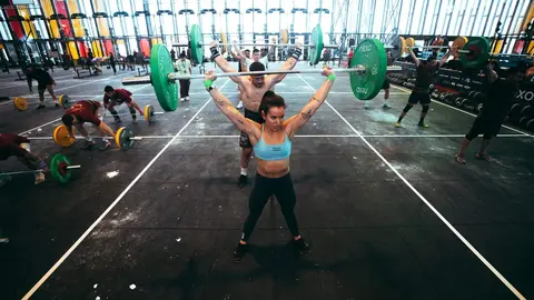 León se ha convertido durante el fin de semana en el epicentro del crossfit con la celebración del February Challenge, que ha reunido en el Palacio de Exposiciones a más de 2.620 atletas procedentes de toda España y Portugal. Foto: FebruaryChallenge