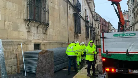 Arrancan los trabajos de remodelación de la calle Ancha de León.