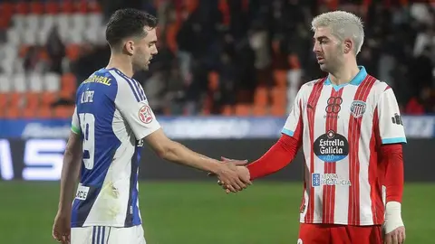 La Ponferradina salió de Anxo Carro con una victoria muy trabajada por 0-2 ante el Lugo en el conocido como derbi de Los Ancares. Los goles de Andújar y Borja Valle confirmaron el actual momento dulce de los blanquiazules