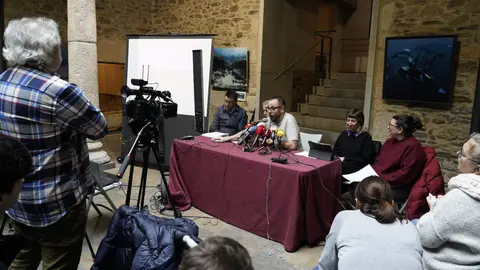 La Asociación Científica Sputnik Labrego da a conocer los detalles técnicos de la exhumación e identificación de los restos del guerrillero Manuel Girón. Foto: César Sánchez.