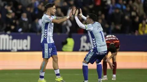 Intenso duelo en La Rosaleda entre el Málaga y la Cultural marcado en la primera mitad por el gol de Calero. Larrubia mata a la Cultural en el descuento.
