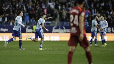 Intenso duelo en La Rosaleda entre el Málaga y la Cultural marcado en la primera mitad por el gol de Calero. Larrubia mata a la Cultural en el descuento.