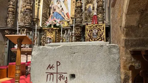 La parroquia de Nuestra Señora del Mercado bendice el inicio simbólico del centro parroquial dedicado a Enrique García Centeno.