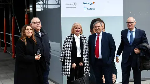 El presidente del PP de Castilla y León y candidato a la reelección a la Presidencia de la Junta, Alfonso Fernández Mañueco, protagoniza en Madrid, el desayuno informativo del diario La Razón. Foto: Juan Lázaro.