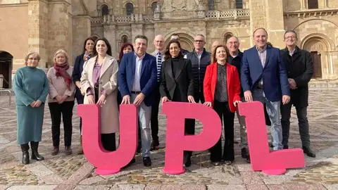 Acto de presentación de la candidatura de la Unión del Pueblo Leonés a las Cortes de Castilla y León. Foto: Peio García