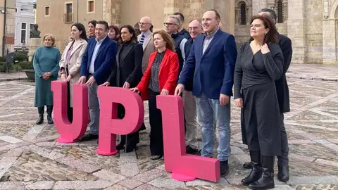 Acto de presentación de la candidatura de la Unión del Pueblo Leonés a las Cortes de Castilla y León. Foto: Peio García
