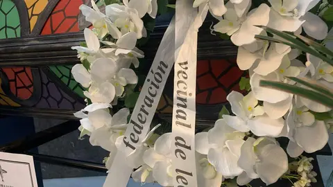 Una sardina de trencadís, icono del carnaval de León, ya se puede visitar en San Marcelo. Foto: A.F.R.