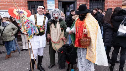 Velilla de la Reina volvió a convertirse este domingo en epicentro del Carnaval leonés con la celebración de su tradicional Antruejo, una cita que reunió a centenares de personas en sus calles y que reafirma su condición de Fiesta de Interés Turístico Provincial. Fotografías de Jesús GG