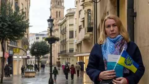 Natalia Polishchuck, ucraniana asentada en Salamanca. Foto: David Arranz.