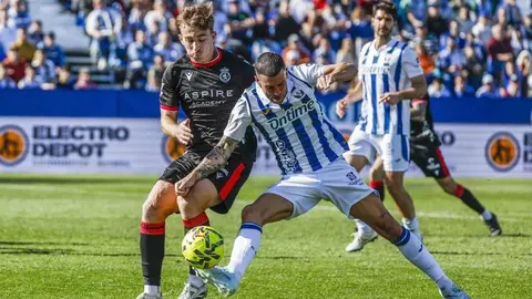 La Cultural, que puso todo el empeño en defender un gol de Chacón como un tesoro, terminó cediendo este sábado un empate ante un buen Leganés.