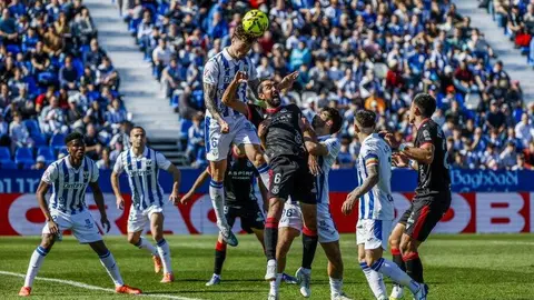 La Cultural, que puso todo el empeño en defender un gol de Chacón como un tesoro, terminó cediendo este sábado un empate ante un buen Leganés.