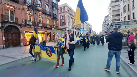 La Asociación de Amigos Leoneses Ucranianos Damnificados convoca una manifestación con motivo del cuarto aniversario del inicio de la invasión de Rusia a Ucrania.