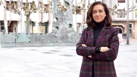 La candidata a la Presidencia de la Junta de la UPL, Alicia Gallego. Foto: Campillo