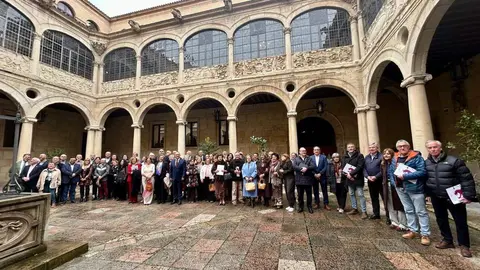 La Diputación de León rinde homenaje al personal jubilado durante 2025. Foto: Diputación de León.