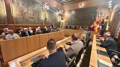 La Diputación de León rinde homenaje al personal jubilado durante 2025. Foto: Diputación de León.