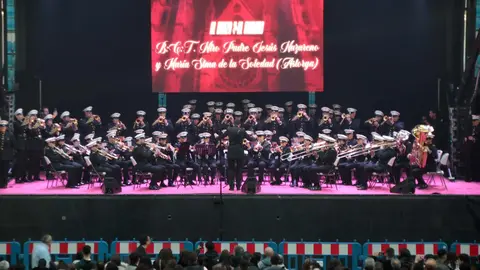 Celebración de Al Brazo y al Hombro Fest, festival que reúne por primera vez a bandas de música de cofradías de Castilla y León, Galicia y Andalucía. Fotos: Peio García