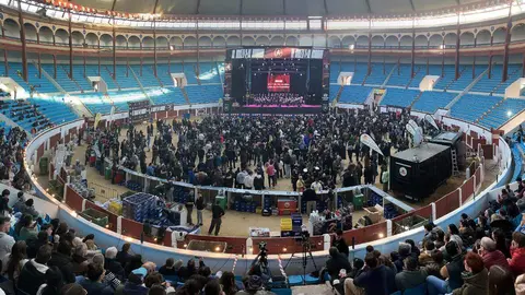 Celebración de Al Brazo y al Hombro Fest, festival que reúne por primera vez a bandas de música de cofradías de Castilla y León, Galicia y Andalucía. Fotos: Peio García