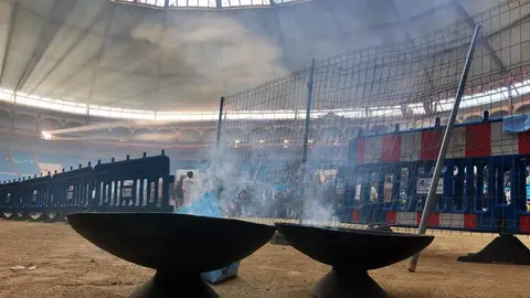 Celebración de Al Brazo y al Hombro Fest, festival que reúne por primera vez a bandas de música de cofradías de Castilla y León, Galicia y Andalucía. Fotos: Peio García