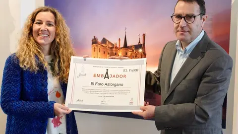 Nombramiento de los medios de comunicación como embajadores del Palacio de Gaudí de Astorga, con motivo del centenario de la muerte del arquitecto catalán.