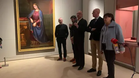 La exposición 'Reina ella. Urraca I de León' podrá visitarse en el Museo de León hasta el 7 de junio. Fotos: A.F.R.