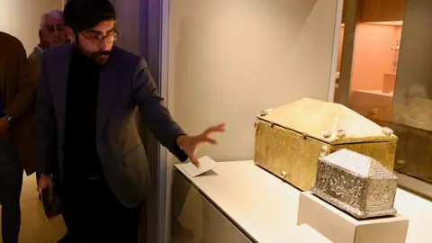 La exposición 'Reina ella. Urraca I de León' podrá visitarse en el Museo de León hasta el 7 de junio. Fotos: Campillo.