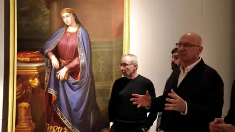 La exposición 'Reina ella. Urraca I de León' podrá visitarse en el Museo de León hasta el 7 de junio. Fotos: Campillo.