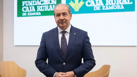Cipriano García, director general de Caja Rural de Zamora. Foto: JL Leal.