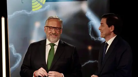 Debate candidatos a la presidencia de la Junta. Foto: Eduardo Margareto