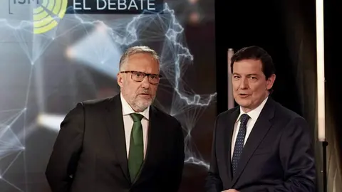 Debate candidatos a la presidencia de la Junta. Foto: Eduardo Margareto