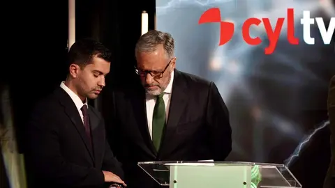 Debate candidatos a la presidencia de la Junta. Foto: Eduardo Margareto