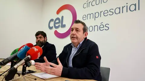 El Círculo Empresarial Leonés (CEL) y la Asociación Leonesa de Empresarios del Transporte (Altradime) hablan de la situación que del sector del transporte profesional ante la subida del precio de los carburantes y presentar las propuestas de apoyo dirigidas a las administraciones públicas. Foto: Campillo.