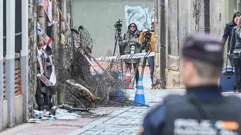 Tres fallecidas y cuatro heridos en el incendio de una vivienda en Miranda de Ebro.